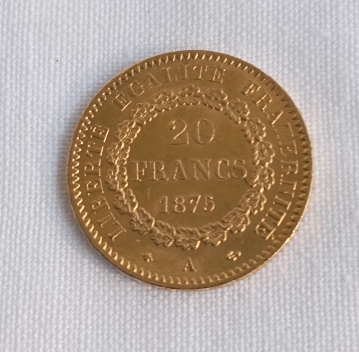 Antique 20 Francs Gold Coin